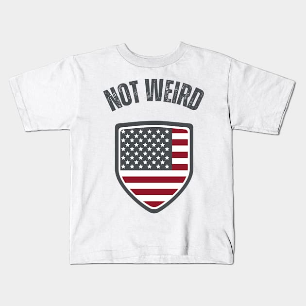 Not weird Kids T-Shirt by la chataigne qui vole ⭐⭐⭐⭐⭐